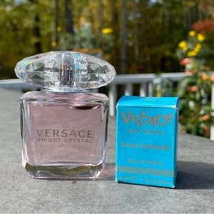 Versace Bright Crystal 1 oz with Mini Dylan Turquoise